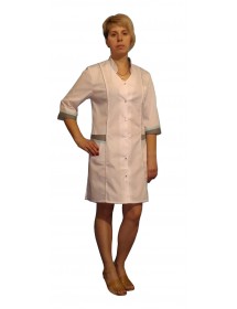 Медицинский халат модель ХМ-28 "Снежана"